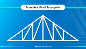 Armadura Tipo Pratt Triangular - Serviacero Comercial